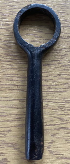 Original Percussion Pistol Barrel key