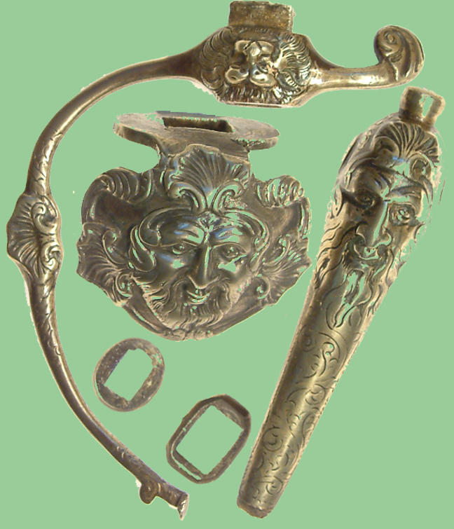 Set of Hilt Parts in Steel (EW004)