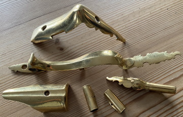 Set of Brass Furniture